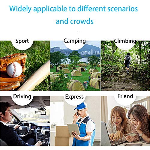 2019 Upgraded Hand Free Fan Portable Wearable Neckband Fan Personal USB Fan Battery Rechargeable Mini Fan Cooler Fan with Dual Wind Head for Traveling Office Outdoor Household
