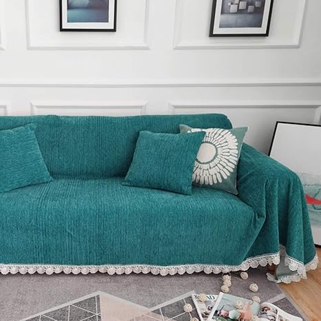 Amazon ソファカバー マルチカバー 3人掛け 2人掛け 北欧風 肘付き 洗える おしゃれ かわいい ソファーカバー 180 150 犬猫対策 防塵 汚れ防止 シンプル 肘付き 新生活 グリーン 模様替え 取付簡単 カウチ ベッドカバー 毛布 マルチクロス ソファカバー マルチカバー