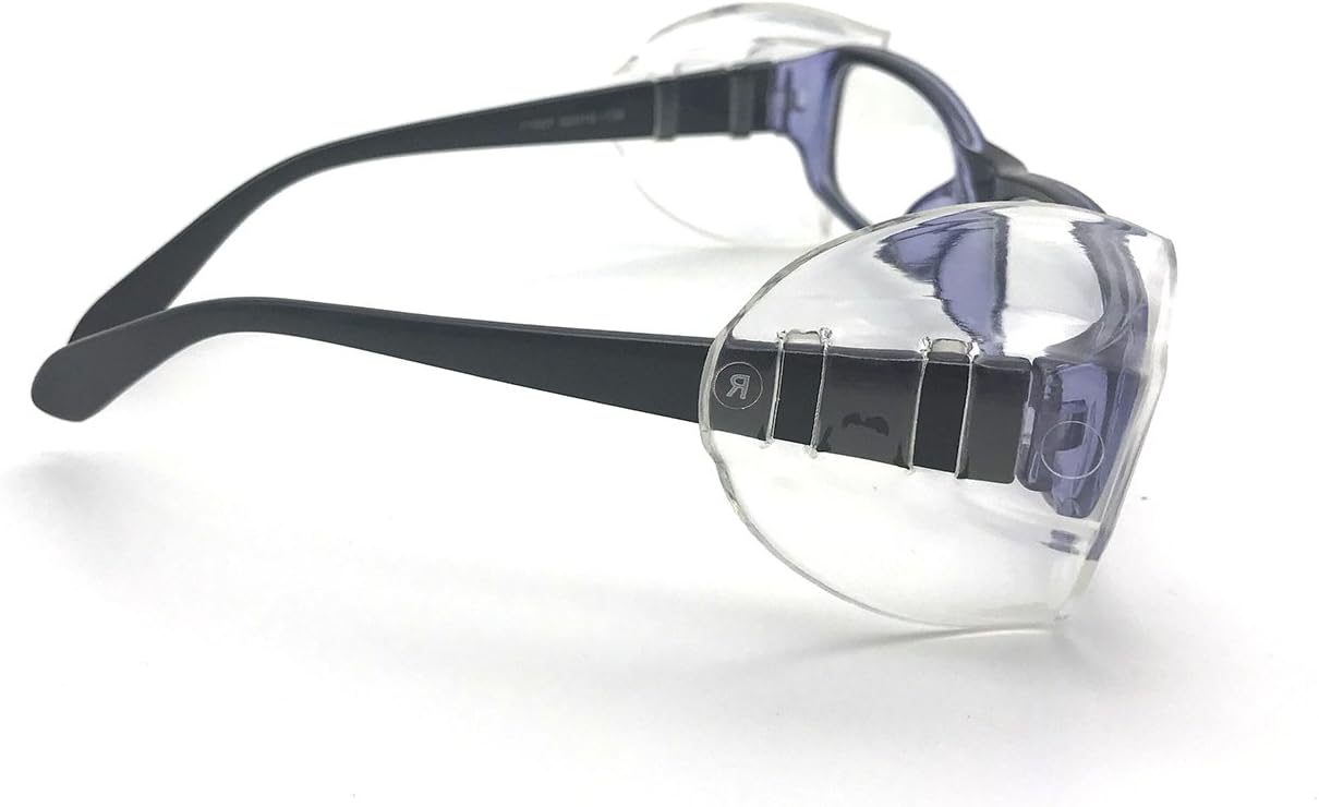 Wommty 2 Pair Safety Classes Flexible Clear Side Shields - Fits Small To Medium Eyeglasses (M) - Image 5