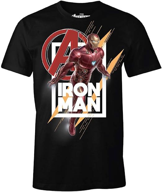 maglietta iron man uomo