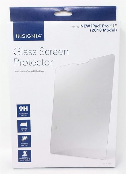 Insignia Glass Screen Protector For Apple Ipad Pro 11 Amazon Co Uk Electronics