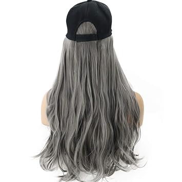 Amazon Com Shirazawa Long Volume Wig Cap Long Hair Baseball Cap