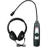 Vanlison Ultrasonic Leak Detector for HVAC/Automotive/Industrial Use | 38-42kHz Frequency Range Detection with Sound &amp; Light Alerts Portable Gas/Air/Water Leakage Finder Kit Adjustable Sensitivity