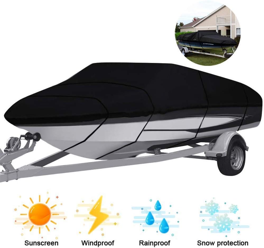 HJKJN DBAF Professional Waterproof 600D Polyester RUNABOUT Oxford Boat