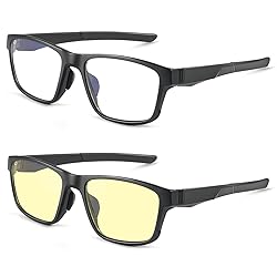 ANYLUV Blue Light Blocking Glasses for Men, Square