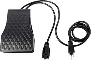 Flex Shaft Motor Foot Control Pedal Replacement Electric for Rotary Tool Hanging Grinder Carver Tool Accessories Variable Spe