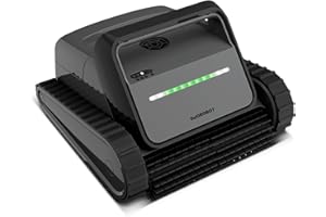 SMOROBOT Cordless Pool Robot Vacuum for Inground Pools up to 2500 Sq.ft – Dual Filtration, Weekly Timer, Ultra-Powerful Suction, Enhanced Wall-Climbing Brush & Smart Navigation for Deep Cleaning