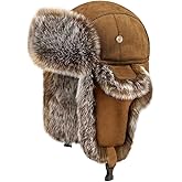 Cool Winter Aviator Hat Men Trapper Hat Women Russia Hat Eskimo Earflap Ushanka Skiing Pilot Hooded Trooper Hat