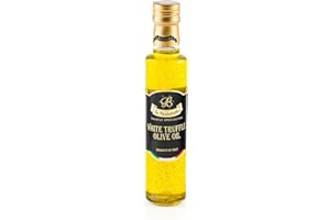 La Rustichella - White Truffle Olive Oil 8.45 fl oz (250 ml) - 100% Made in Italy | Vegan, Gluten-Free, Cholesterol-Free