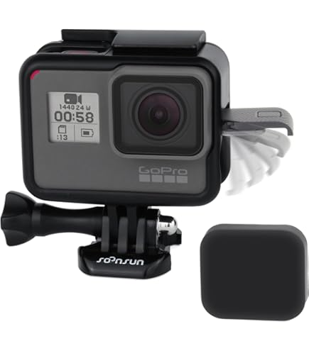 GoPro HERO 7 Silver&3wayマウント Amazon.com: Action Camera Mount The Frame Hero Housing