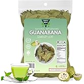 Hojas de Guanábana (té de hojas de guanábana) – Jumbo 4 onzas – 100% natural, vegano, sin OMG, elaborado en la naturaleza y auténtico – Té de hierbas sin cafeína – Hace más de 30 tazas |GR