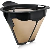 Coffee Filter Replacement for Ninja Coffee Maker | Cone Reusable Permanent Coffee Filters Compatible with Ninja Coffee Machine Parts CM300 CM305 CM360 CM371 CM401