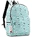 Ropper Lightweight Canvas Cute Pattern Kids School Backpack,15
