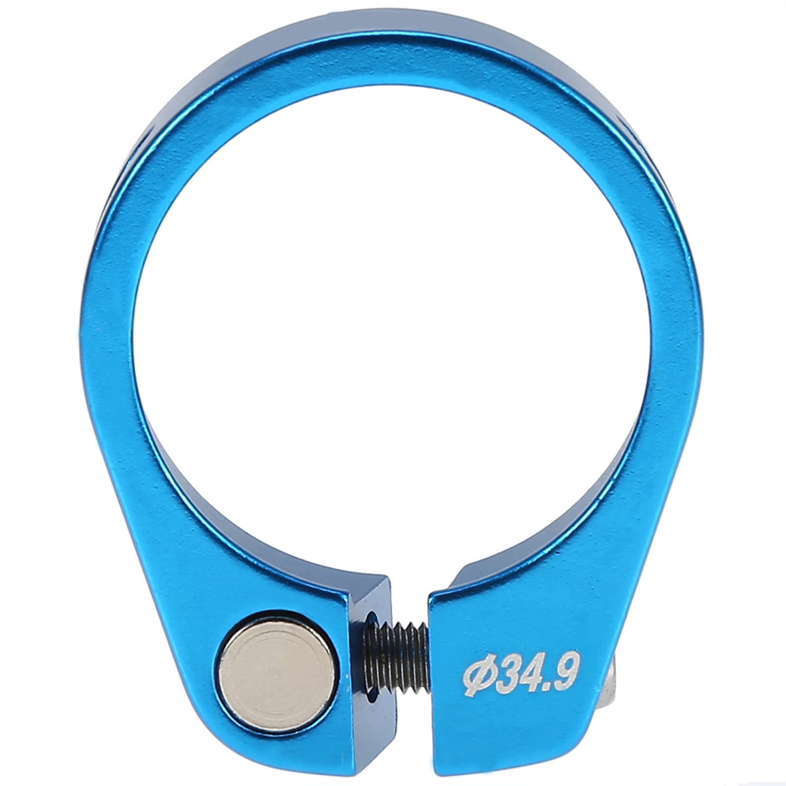 Bike Quick Release Seat Post Clamp Aluminium Alloy Clamp Fit for 30.4/30.8/31.6mm ( Color : Blue ) Cycling Bicycles and Spare Parts