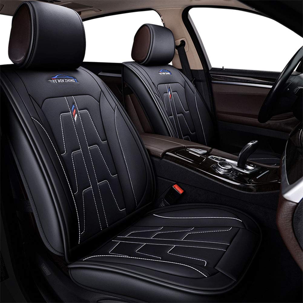 Best van seat covers leather white black