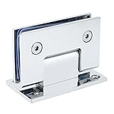 Alise Glass Shower Door Hinges,90 Degree Shower