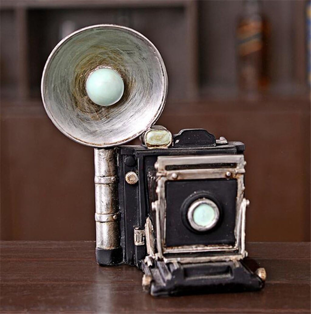 Longless American retro camera model resin crafts creative soft furnishings ornaments window display creative gifts