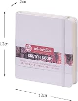 Talens Art Creation Sketchbook 12x12 cm 140 g 80 Sheets Acid Free view 2