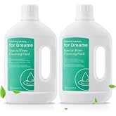 Roboebcreck 2 Pack Floor Cleaning Solution for Dreame Series Robot Vacuum | Detergent Refill for Dreame L60 Ultra /L50 Ultra /L40 Ultra /L10 Ultra /X60 Ultra /X50 Ultra /Matrix10 Serie Vacuum Cleaner