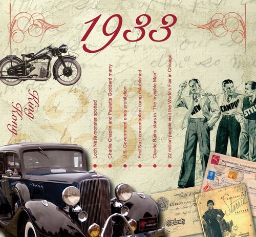CDCard Company 1933 - The Classic Years CD - Birthday Card CDC1698571