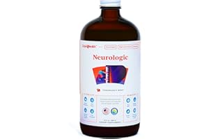LIQUIDHEALTH 32 Oz Liquid Neurologic Focus Supplement, Nootropic for Cognitive Function, Brain Supplement for Memory & Focus, Brain Booster, Ginkgo Biloba, Choline, L-Theanine & Phosphatidylserine