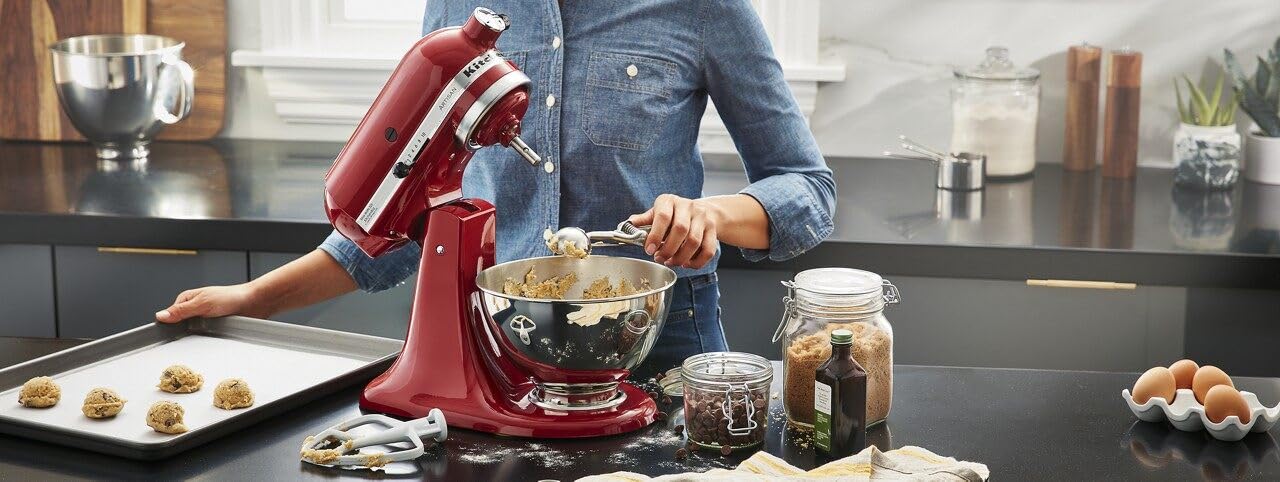 KitchenAid 3-Qt. Stainless Steel Bowl & Combi-Whip - Fits Bowl-Lift models KV25G and KP26M1X