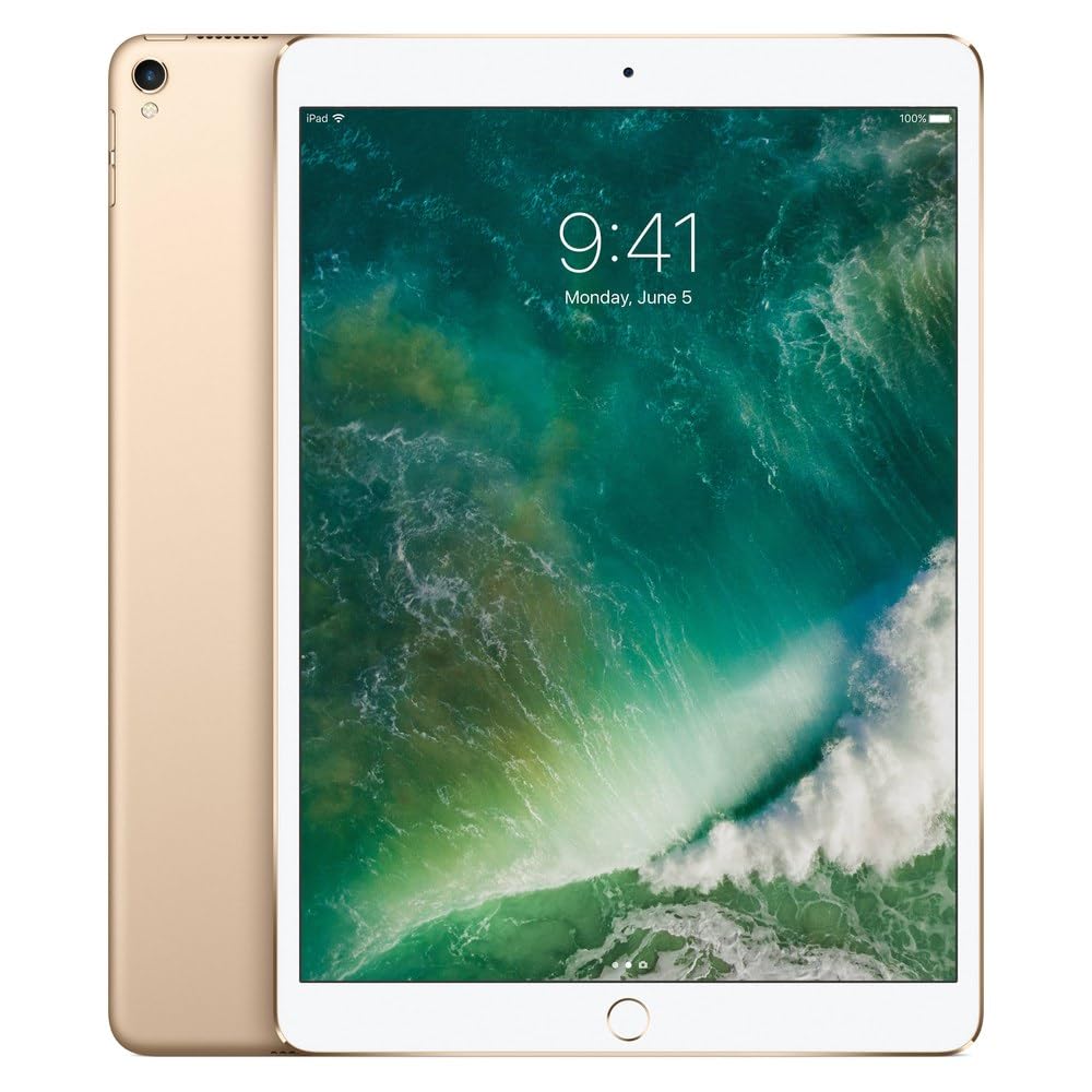 2017 Apple iPad Pro (10.5-inch, Wi-Fi, 64GB) Gold (Renewed)