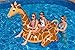 SWIMLINE ORIGINAL 90710 Giant Inflatable Giraffe Pool Float Floatie Ride-On Lounge W/ Stable Legs Wings Large Rideable Blow Up Summer Beach Swimming Party Lounge Big Raft Tube Decoration Toys Kids