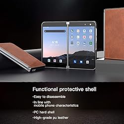 Feitenn Leather Slim Case for Microsoft Surface Duo
