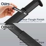 Amazing Tour Adjustable Table Legs 710-1100mm 4 Pack Black Heavy Duty Steel view 7
