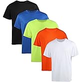 Mens Short Sleeve T-Shirts Casual Crew Neck Tee Shirt Summer Soft Running Swimming Cycling Fishing Tops