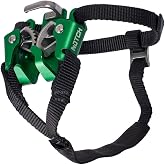 Notch Jet Step Foot Ascender with Unique Dual Cam has Less Spring Tension for Reduced Wear &amp; Drag on the Climbing Line, use on Either Foot, Rope Diameter Range 11-13mm (41001)