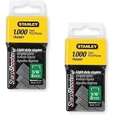 Stanley TRA205T 1,000 Units 5/16-Inch Light Duty Staples (2 pack)