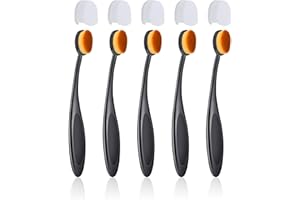 UNIMEIX 10 Pack Blending Brushes for Card Making Art Tools With Cover - Brown Ink Blender Brush for Crafts
