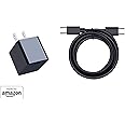 Made For Amazon, 15W Type-C Wall Charger with USB-C Cable - Black