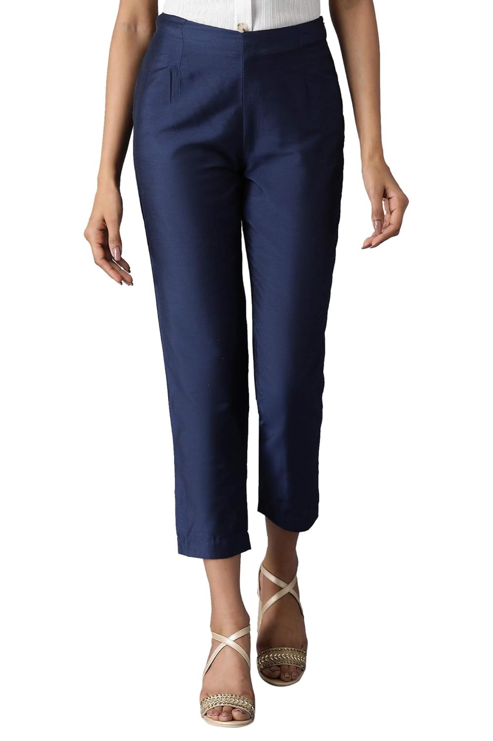 Buy W for Woman Women's Slim Fit Pants at Amazon.in