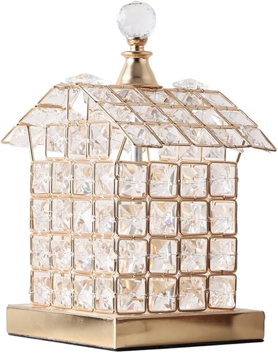 Tischlampe kreative Kristall Schreibtischlampe LED Leselampe Tischlampe