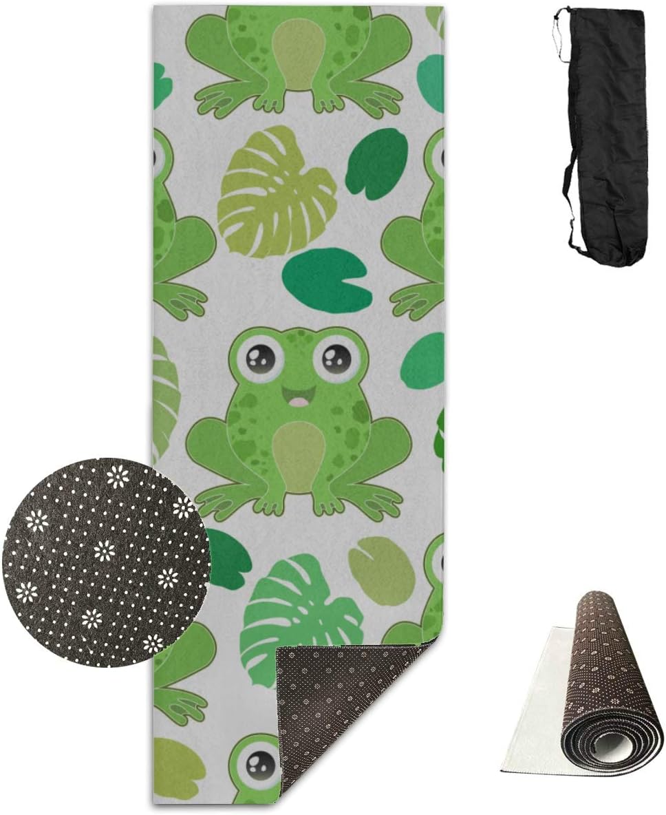 frog yoga mat