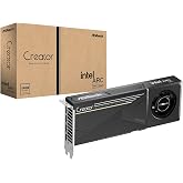 ASRock Intel Arc Pro B60 Creator 24GB Graphics Card, Workstation GPU, Xe2-HPG, 2400MHz, 24GB GDDR6 192-bit, PCIe 5.0, 4X DP 2.1, Blower