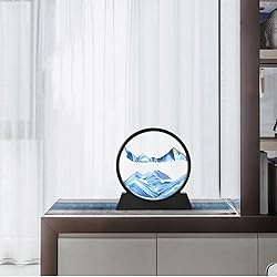 MUNSCVUS Moving Sand Art Picture in Motion, Round