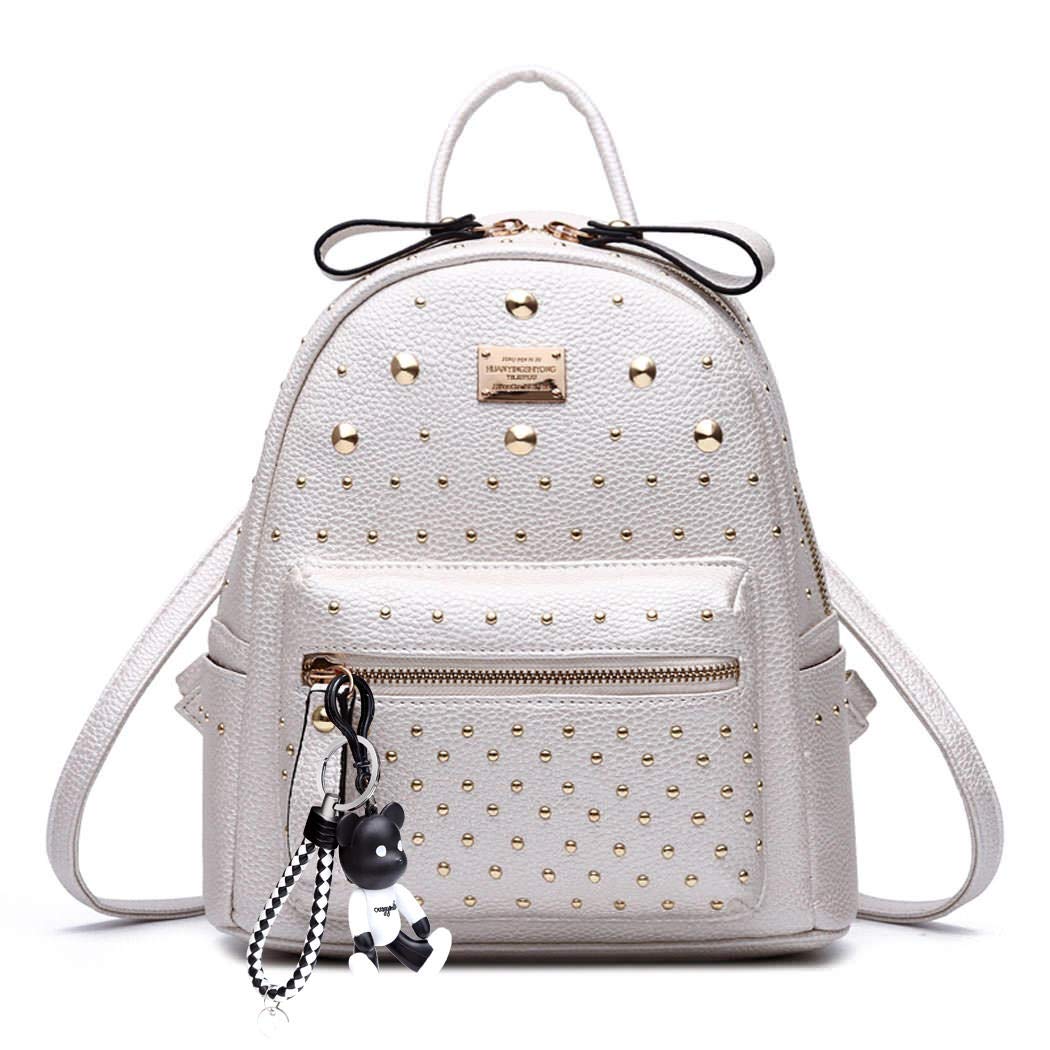 DEERWORD Elegant Women's Hiking Backpack (Pack of 1), white, M, Small hiking backpack