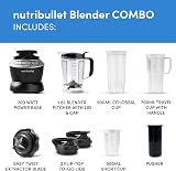 NutriBullet Hot & Cold Blender Combo Charcoal Grey 1.8L 1200W 3 Cups view 3