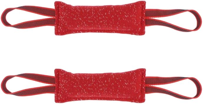 Amazon Petsola 2ピース犬子犬トレーニング咬傷タグボートおもちゃハンドル用小型犬タグセンチ Petsola おもちゃ 通販