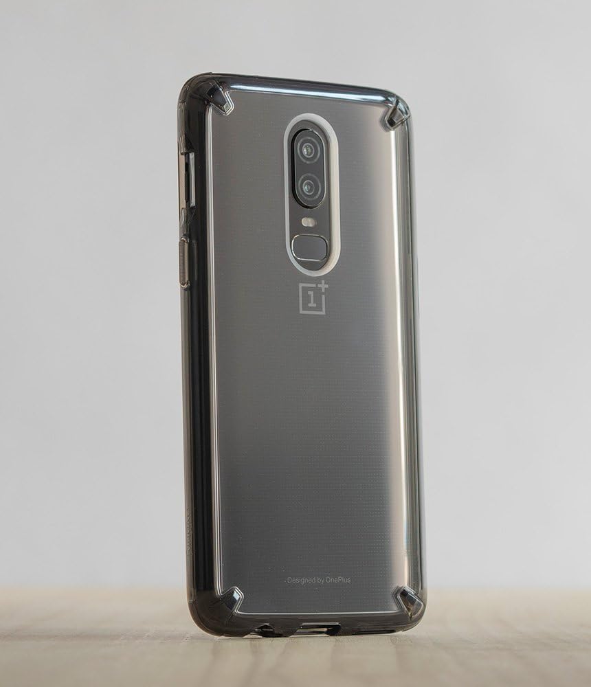 TPU Case  with Case, Upgraded OnePlus 6 Transparent Fusion Crystal  Clear Defense] Lightweight ... Ringke Back [Enhanced Corner Drop Bumper Compatible PC