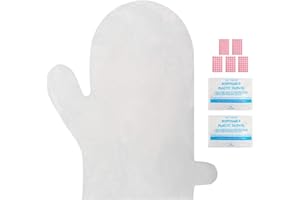 200pcs Paraffin Wax Hand Liners, Upgraded Larger and Thicker Plastic Paraffin Bath Hand Bags, Spa Mitt Glove Liners for Wax t
