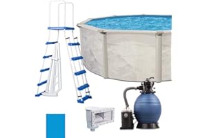 GENERIC Boulder 21' x 52" ATS+ Easy-Build Steel Above Ground Swimming Pool Kit by WaterThat