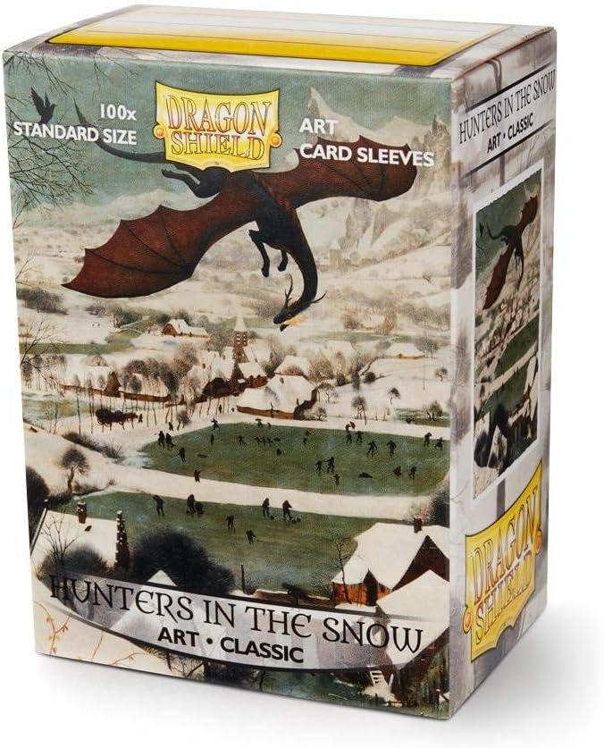 Dragon Shield Card Bags - Mixed Color 0, Mist, Art: Hunters in the Snow - Image 4