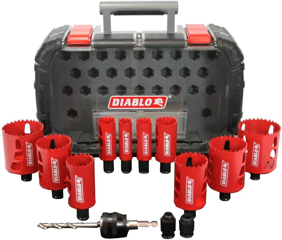 Diablo DHS14SGP 14-Piece Hole Saw Set