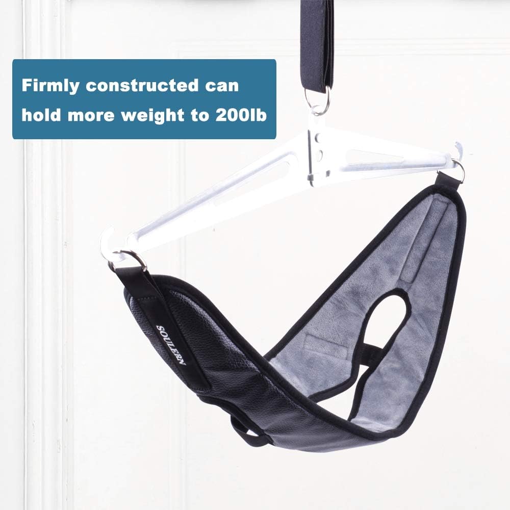 Cervical Traction Device Component Head Halter Replacement for Neck Pain Relief, Chin Cover for Door Frame Neck Traction Stretcher: Health & Personal Care