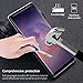 Samsung Galaxy Note 8 Screen Protector, NI-SHEN [Case Friendly] Curved Edge Premium Tempered Glass with [Full Adhesive] Liquid Installation Tool, Screen Protector for 6.4” Galaxy Note 8